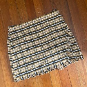 thick plaid skirt